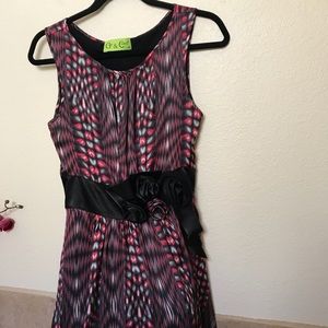Junior evening knee length dress size 4-6